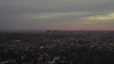 Los Angeles, Kaliforniya 'da Gece Zaman Çizelgesi 
