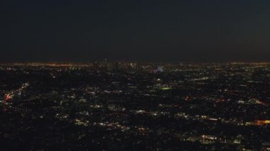 Los Angeles, Los Angeles, Los Angeles şehir merkezi manzaralı. 