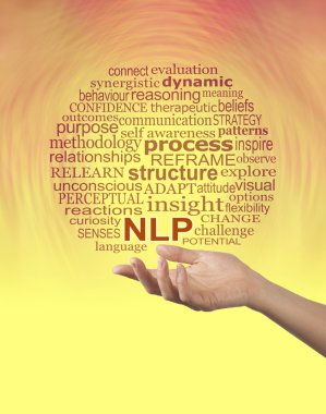 Aspects of Neuro Linguistic Programming NLP word cloud  clipart