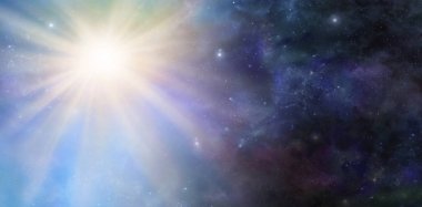 Derin uzay büyük patlama olay - uzayın karanlık yıldızlı büyük hafif patlama büyük patlama olağanüstü olay ile geniş paneli 