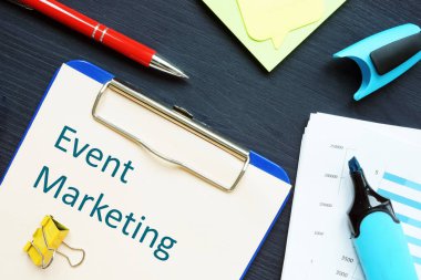 Resim gösterisi etkinliği pazarlaması. İş iletişimi duyurusu