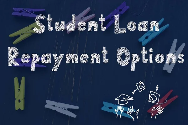 Student Loan Repayment Options  inscription on the page.