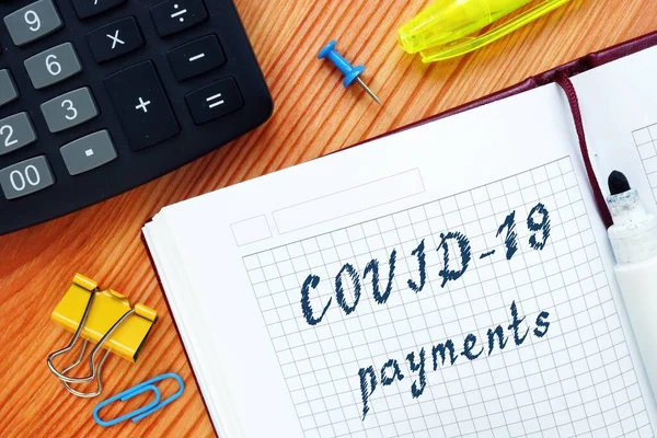 covid payments  phrase on the page.