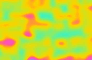 Tasarım için soyut bulanık yeşil, sarı ve pembe arkaplan.