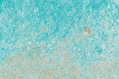 Tasarım için soyut turkuaz, mavi ve haki rengi arkaplan