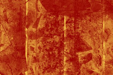 Tasarım için soyut kırmızı ve sarı arkaplan.