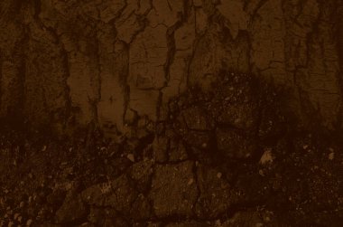 Tasarım için soyut kahverengi grunge arkaplanı.