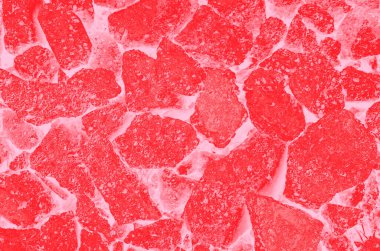 Tasarım için soyut kırmızı, pembe ve mercan renkleri.