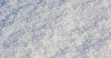 Taze kar üzerindeki desen, soyut