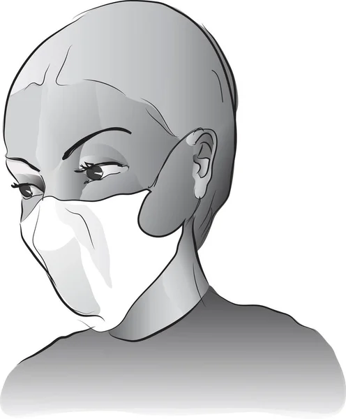 의료용 마스크를 — 스톡 사진