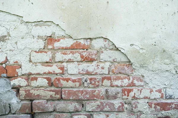 Çatlak vintage duvar, eski beton tuğla dokusu... 