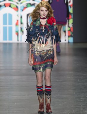 Anna Sui - bahar 2017 koleksiyonu