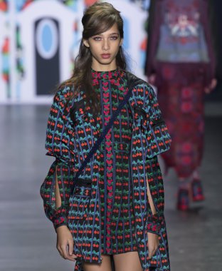 Anna Sui - bahar 2017 koleksiyonu