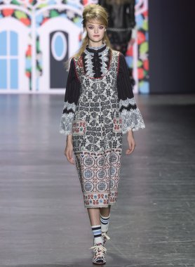 Anna Sui - bahar 2017 koleksiyonu
