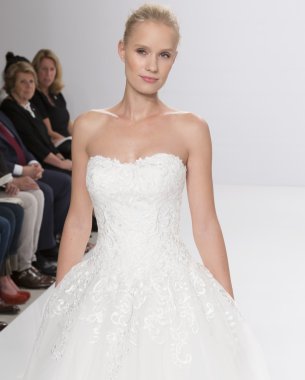 Dennis Basso göstermek, pist, sonbahar 2017, New York gelin hafta, ABD 