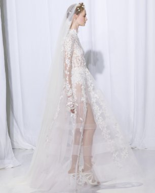 Reem Acra - Güz 2017 koleksiyonu - New York moda hafta gelin