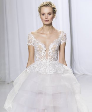 Reem Acra - Güz 2017 koleksiyonu - New York moda hafta gelin