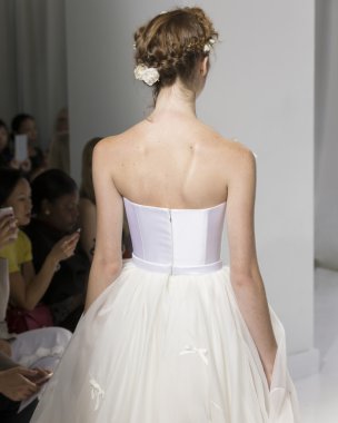 Reem Acra - Güz 2017 koleksiyonu - New York moda hafta gelin