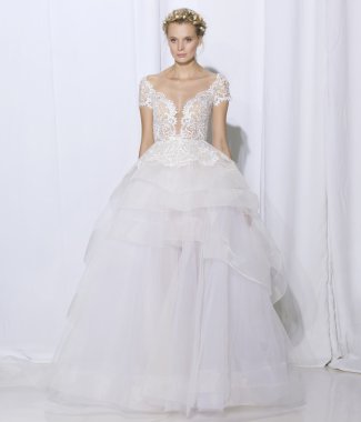 Reem Acra - Güz 2017 koleksiyonu - New York moda hafta gelin