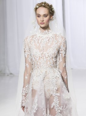 Reem Acra - Güz 2017 koleksiyonu - New York moda hafta gelin