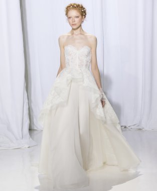 Reem Acra - Güz 2017 koleksiyonu - New York moda hafta gelin