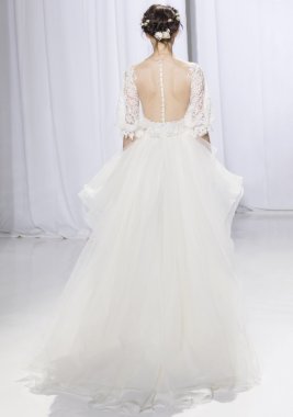 Reem Acra - Güz 2017 koleksiyonu - New York moda hafta gelin