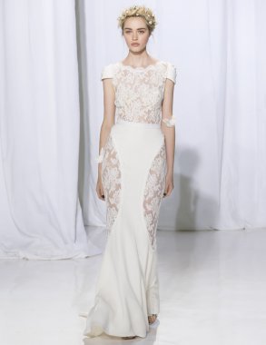 Reem Acra - Güz 2017 koleksiyonu - New York moda hafta gelin