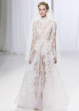 Reem Acra - Güz 2017 koleksiyonu - New York moda hafta gelin