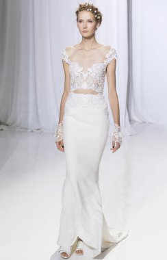 Reem Acra - Güz 2017 koleksiyonu - New York moda hafta gelin