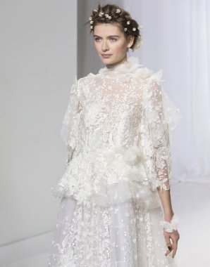 Reem Acra - Güz 2017 koleksiyonu - New York moda hafta gelin