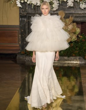 Yolan Cris - Güz 2017 koleksiyonu - New York moda hafta gelin