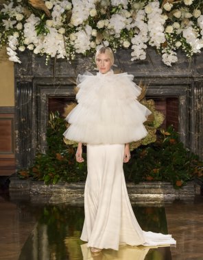 Yolan Cris - Güz 2017 koleksiyonu - New York moda hafta gelin