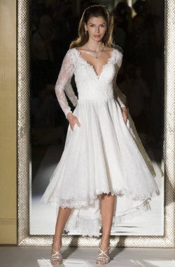 Oleg Cassini - Güz 2017 koleksiyonu - New York moda hafta Brid