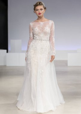 Anne Barge - Güz 2017 koleksiyonu - New York moda hafta gelin