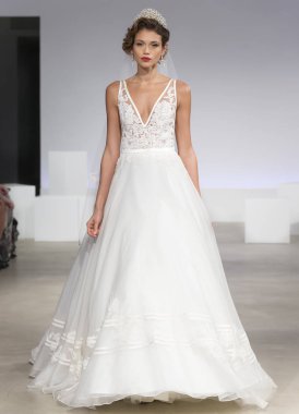 Anne Barge - Güz 2017 koleksiyonu - New York moda hafta gelin