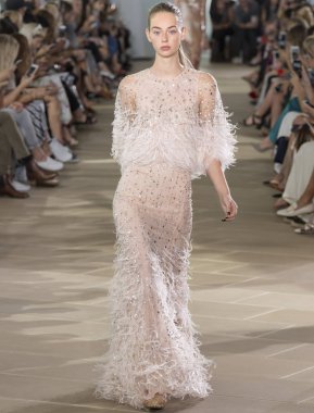 Monique Lhuillier - bahar 2017 koleksiyonu