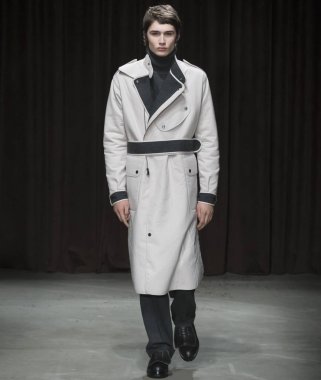 Boss - erkek kış 2017 Mens gösteri düşmek.