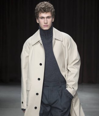 Boss - erkek kış 2017 Mens gösteri düşmek.