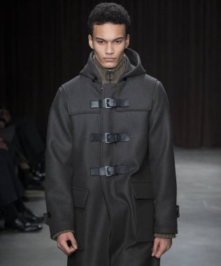 Boss - erkek kış 2017 Mens gösteri düşmek.