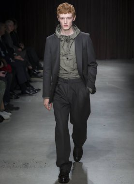 Boss - erkek kış 2017 Mens gösteri düşmek.