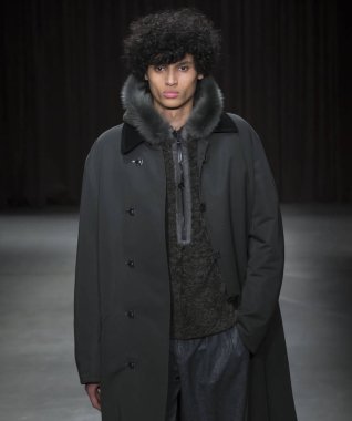 Boss - erkek kış 2017 Mens gösteri düşmek.