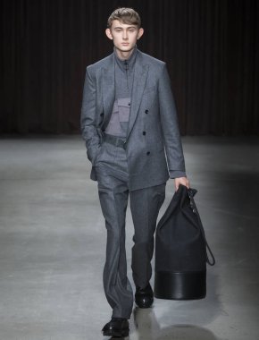 Boss - erkek kış 2017 Mens gösteri düşmek.