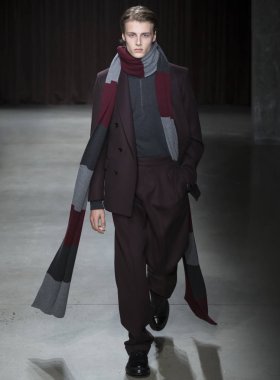 Boss - erkek kış 2017 Mens gösteri düşmek.