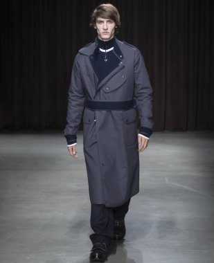 Boss - erkek kış 2017 Mens gösteri düşmek.