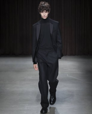 Boss - erkek kış 2017 Mens gösteri düşmek.