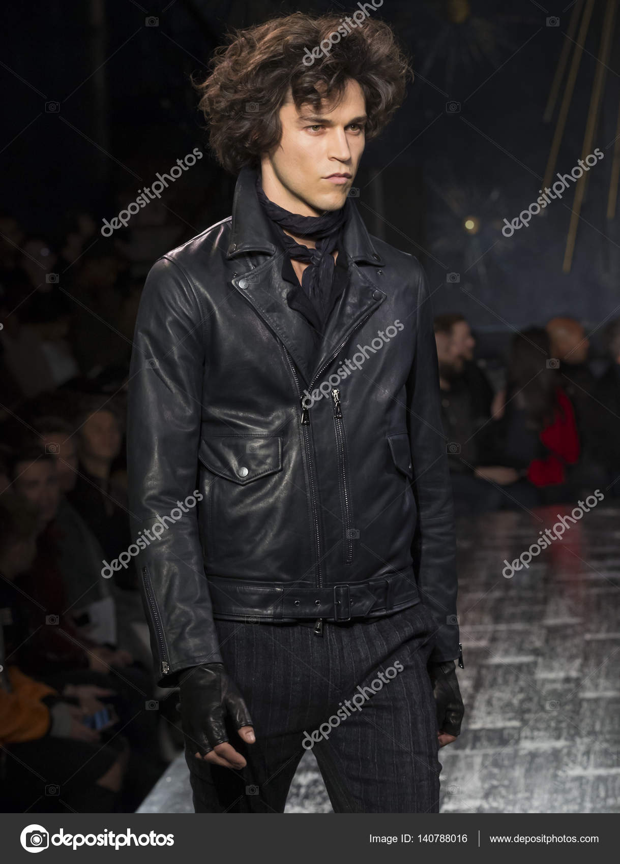 John Varvatos Men Fall Winter 2017 Mens Show — Stock Editorial