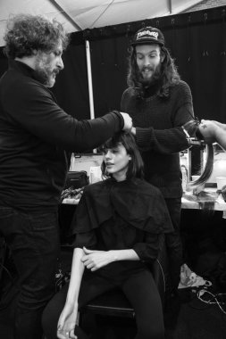 Tadashi Shoji - Backstage - Güz 2017 koleksiyonu