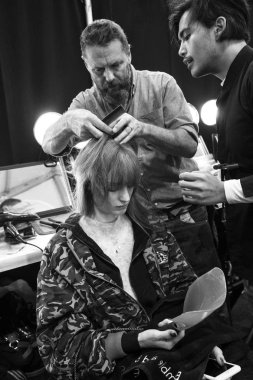 Tadashi Shoji - Backstage - Güz 2017 koleksiyonu