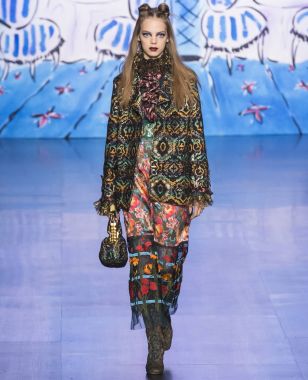 Anna Sui - 2017 sonbahar koleksiyonu