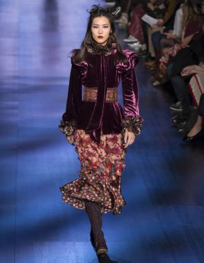 Anna Sui - 2017 sonbahar koleksiyonu